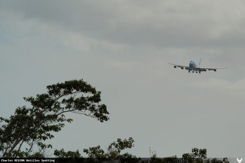 F-HSEX · Boeing 747-400, Martinique – Aimé Césaire