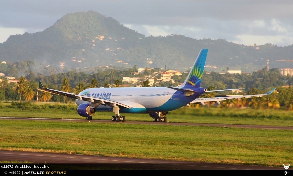 F-GOTO · Airbus A330-300, Air Caraïbes, Martinique – Aimé Césaire