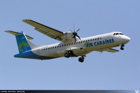 F-OIJK · ATR 72-500, Pointe-à-Pitre – Maryse Condé