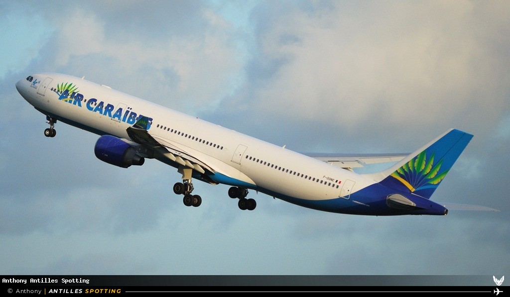 F-OONE · Airbus A330-300, Air Caraïbes, Martinique – Aimé Césaire