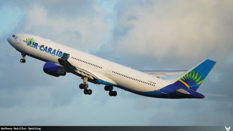 F-OONE · Airbus A330-300, Martinique – Aimé Césaire