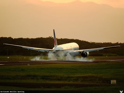 F-GSQN · Boeing 777-300ER, Pointe-à-Pitre – Maryse Condé