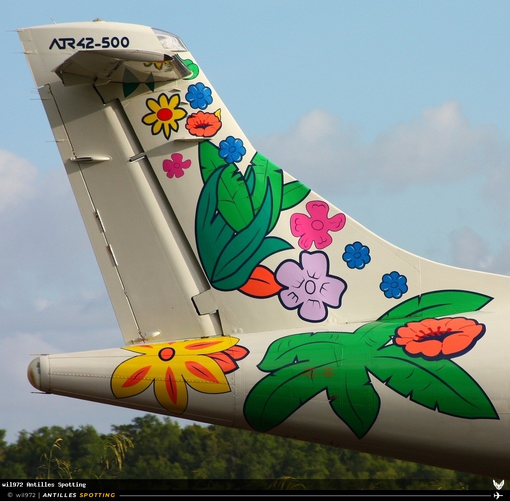 F-OIXD · ATR 42-500, Air Antilles Express, Martinique – Aimé Césaire