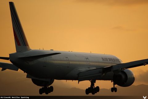 F-GSQN · Boeing 777-300ER, Pointe-à-Pitre – Maryse Condé