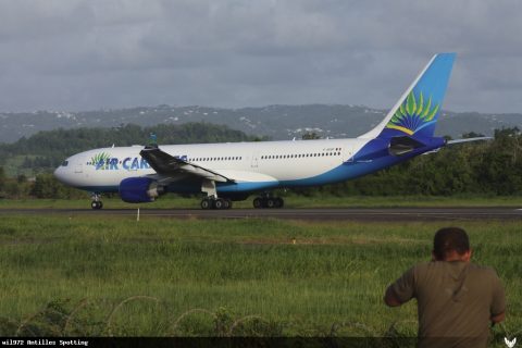 F-OFDF · Airbus A330-200, Martinique – Aimé Césaire