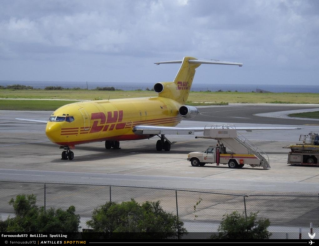N751DH · Boeing 727-200, DHL, Bridgetown – Grantley Adams