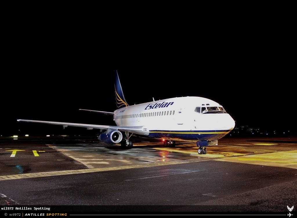 YV399T · Boeing 737-200, Estelar, Martinique – Aimé Césaire