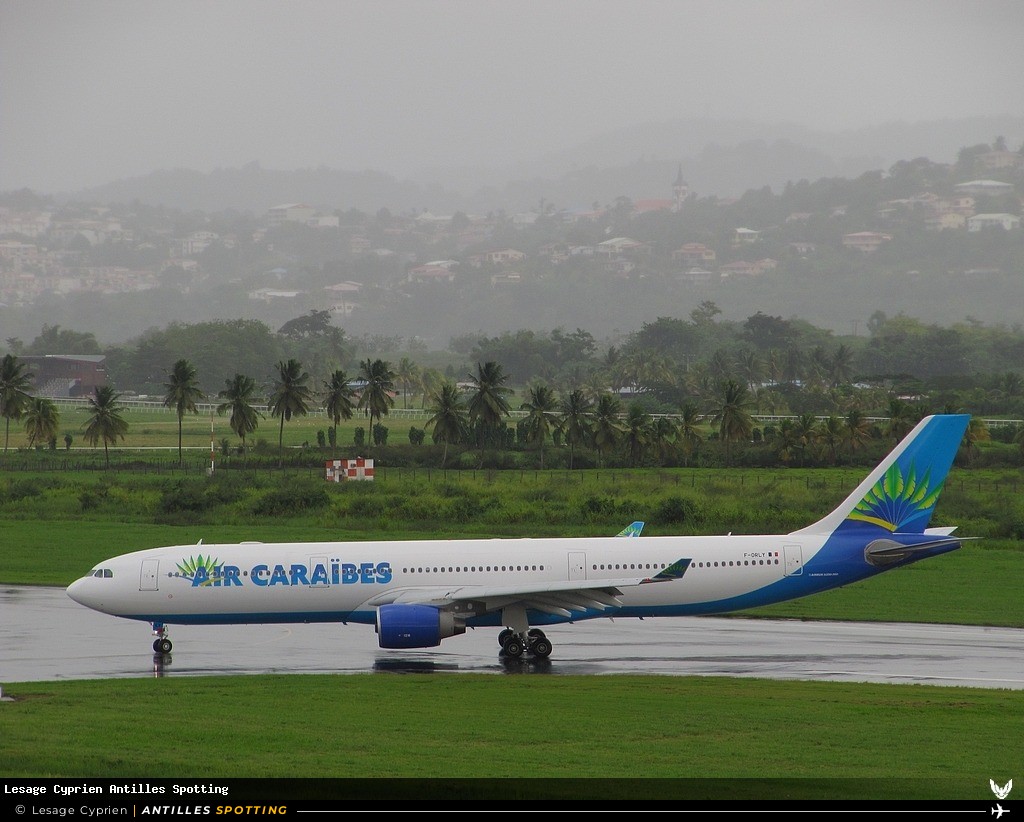 F-ORLY · Airbus A330-300, Air Caraïbes, Martinique – Aimé Césaire