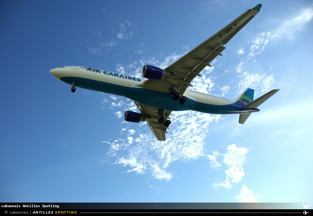 F-ORLY · Airbus A330-300, Air Caraïbes, Martinique – Aimé Césaire