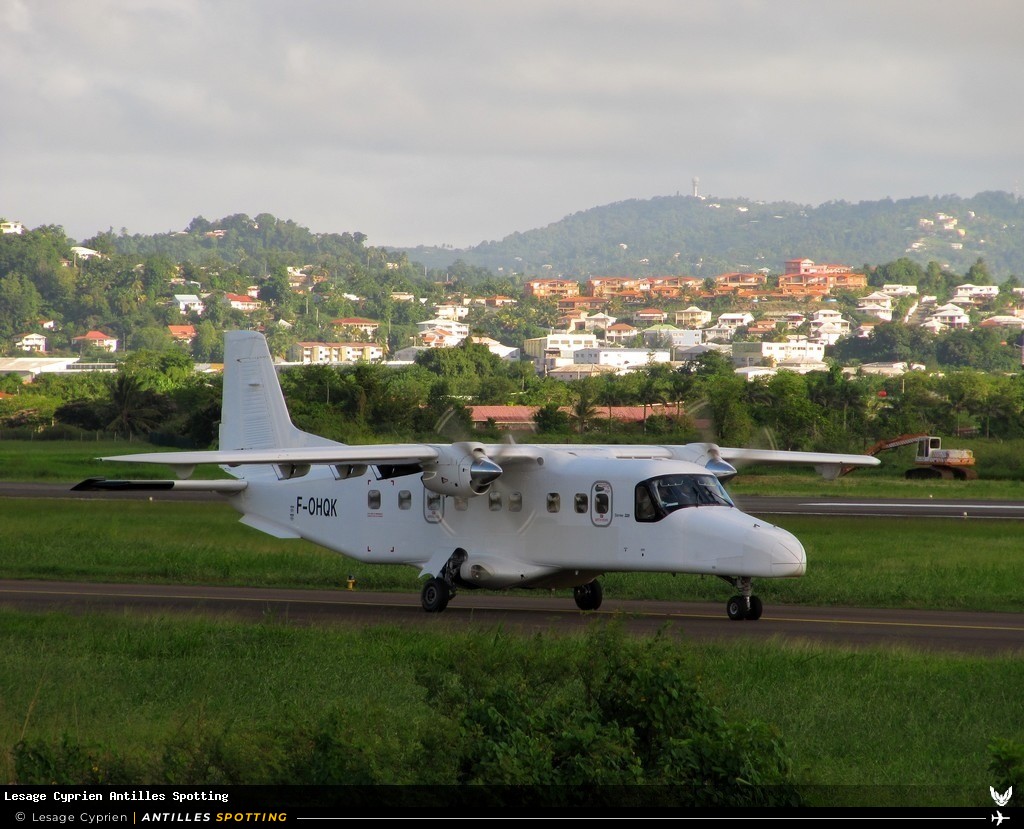 F-OHQK · Dornier 228, Air Caraïbes, Martinique – Aimé Césaire