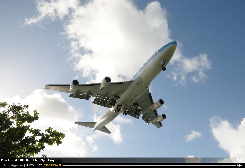 F-HSEX · Boeing 747-400, Corsairfly, Martinique – Aimé Césaire