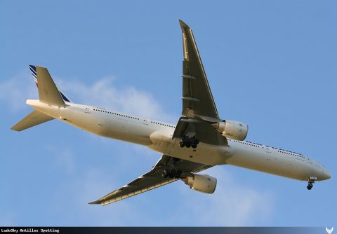 F-GSQR · Boeing 777-300ER, Pointe-à-Pitre – Maryse Condé