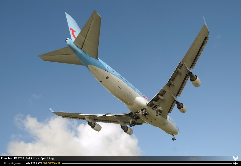 F-HSEX · Boeing 747-400, Corsairfly, Martinique – Aimé Césaire