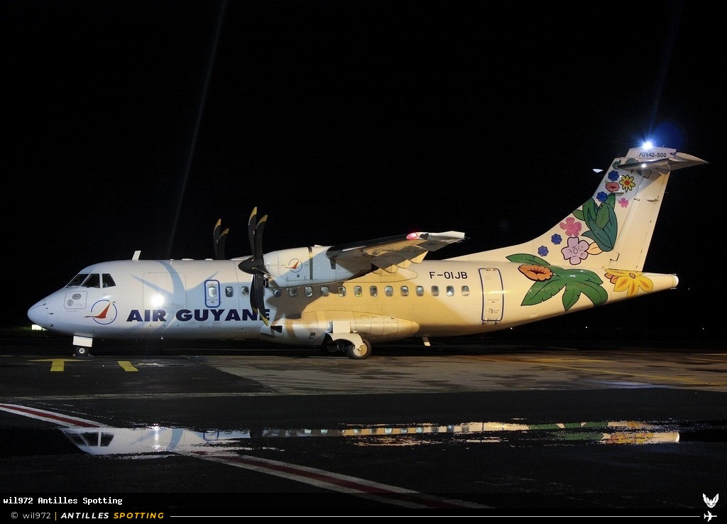 F-OIJB · ATR 42-500, Air Antilles Express, Martinique – Aimé Césaire