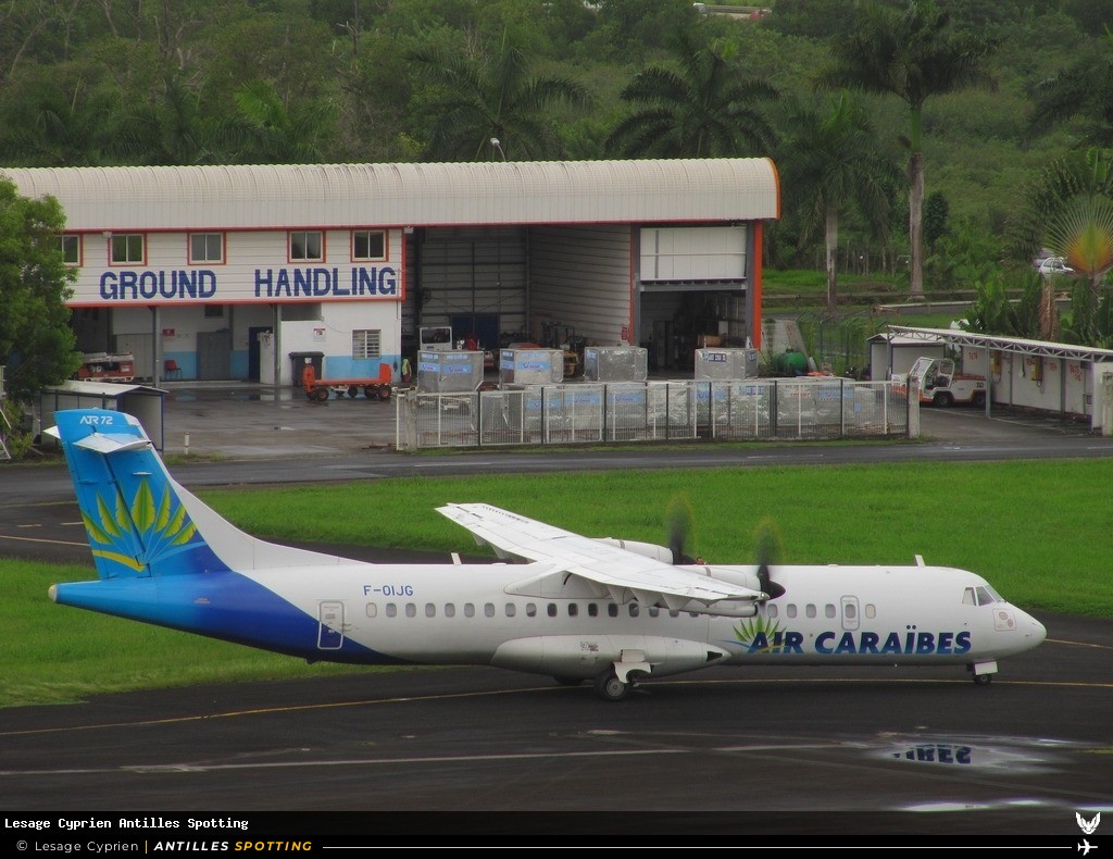 F-OIJG · ATR 72-500, Air Caraïbes, Martinique – Aimé Césaire