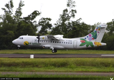 F-OIXD · ATR 42-500, Martinique – Aimé Césaire