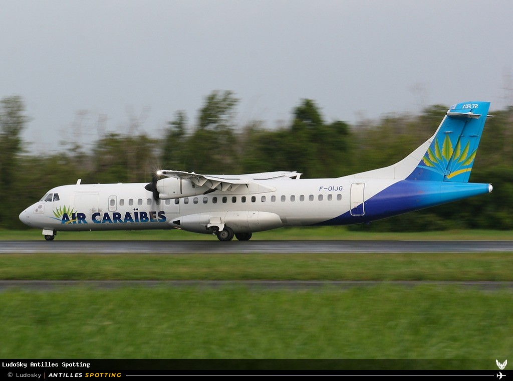 F-OIJG · ATR 72-500, Air Caraïbes, Martinique – Aimé Césaire