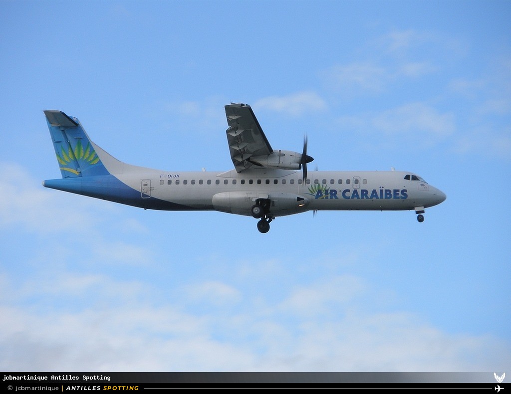 F-OIJK · ATR 72-500, Air Caraïbes, Martinique – Aimé Césaire