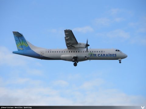 F-OIJK · ATR 72-500, Martinique – Aimé Césaire