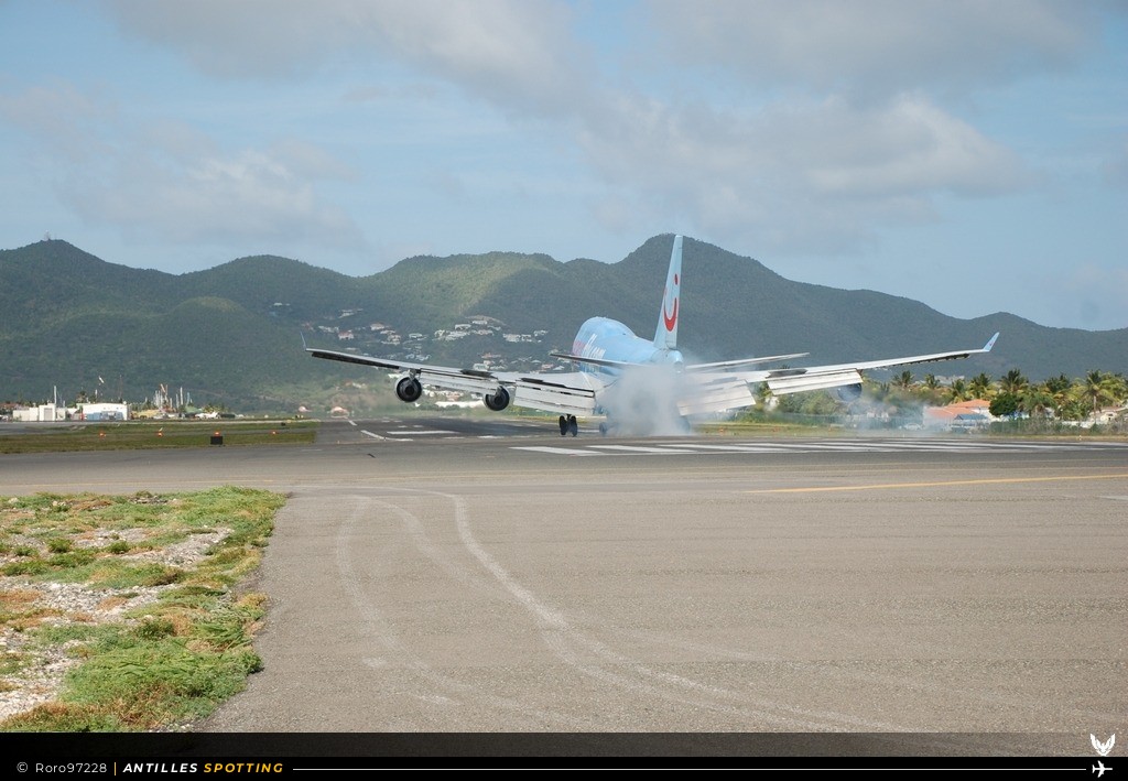 F-HSEA · Boeing 747-400, Corsairfly, Sint Maarten – Princess Juliana