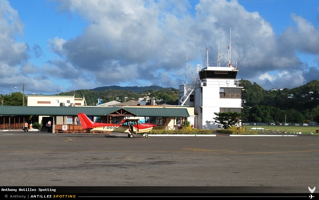 F-OGOC · Cessna 172 Skyhawk, ATIS, Castries – George F. L. Charles
