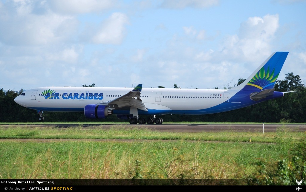 F-ORLY · Airbus A330-300, Air Caraïbes, Martinique – Aimé Césaire