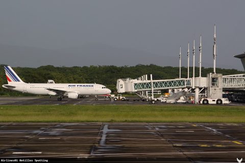 F-GKXC · Airbus A320, Pointe-à-Pitre – Maryse Condé