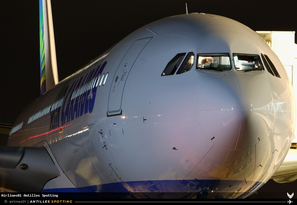 F-GOTO · Airbus A330-300, Air Caraïbes Atlantique, Pointe-à-Pitre – Maryse Condé