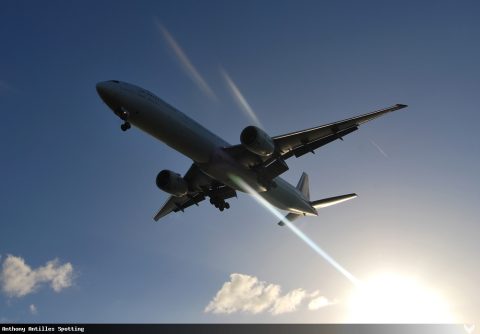 F-GSQN · Boeing 777-300ER, Martinique – Aimé Césaire