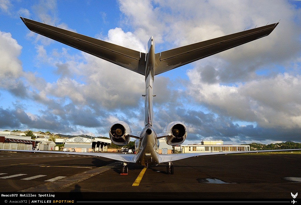 N32NG · Cessna Citation X, Privé, Martinique – Aimé Césaire