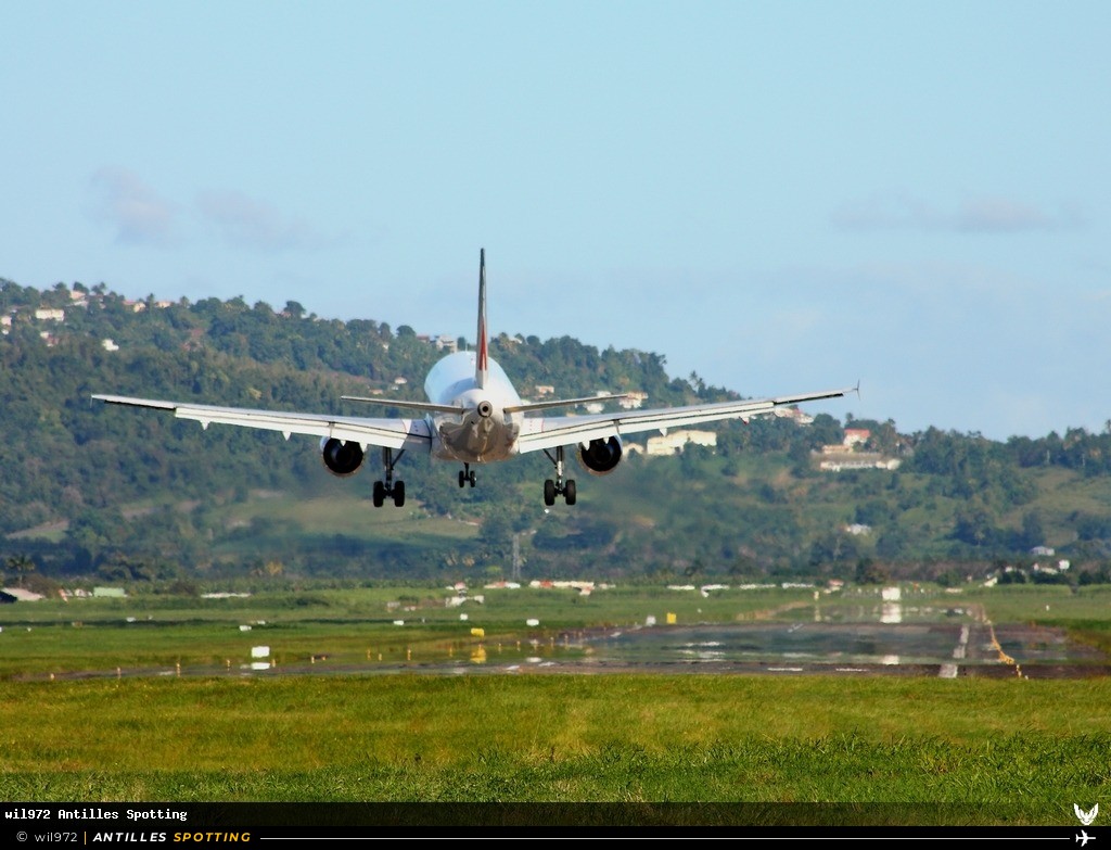 F-GKXC · Airbus A320, Air France, Martinique – Aimé Césaire