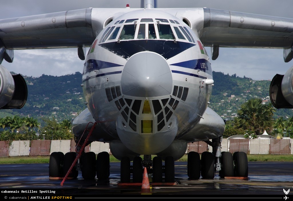 EW-78819 · Ilyushin Il-76, TransAviaExport, Martinique – Aimé Césaire