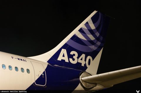 F-WWAI · Airbus A340-300, Martinique – Aimé Césaire