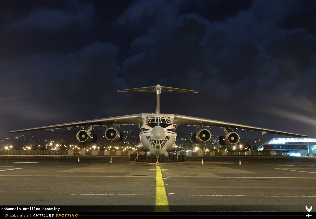 EW-78819 · Ilyushin Il-76, TransAviaExport, Martinique – Aimé Césaire