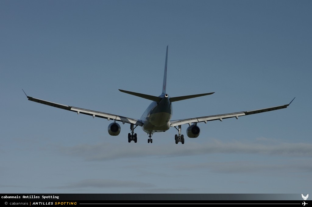 F-HCAT · Airbus A330-200, Corsairfly, Martinique – Aimé Césaire