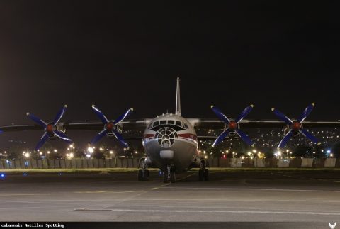 UR-CGW · Antonov An-12, Martinique – Aimé Césaire