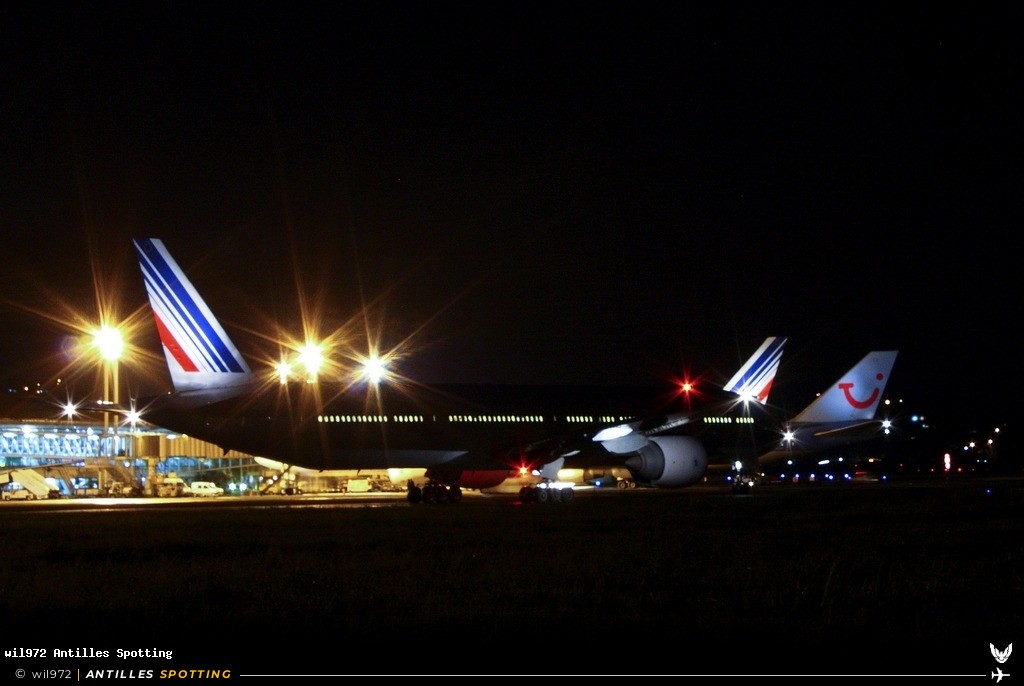 F-GSQO · Boeing 777-300ER, Air France, Martinique – Aimé Césaire