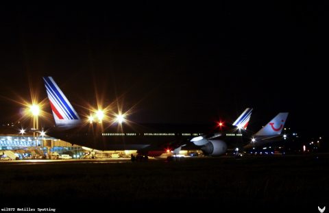 F-GSQO · Boeing 777-300ER, Martinique – Aimé Césaire