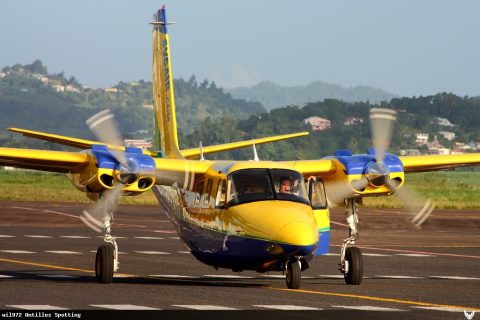 J8-VBG · Aero Commander 500S (2010)