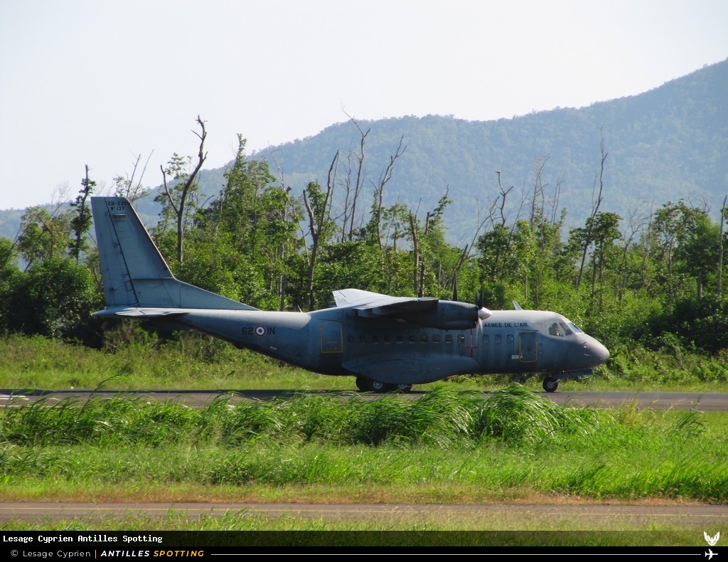 62-IN · CASA CN-235, Armée de l'Air, Martinique – Aimé Césaire