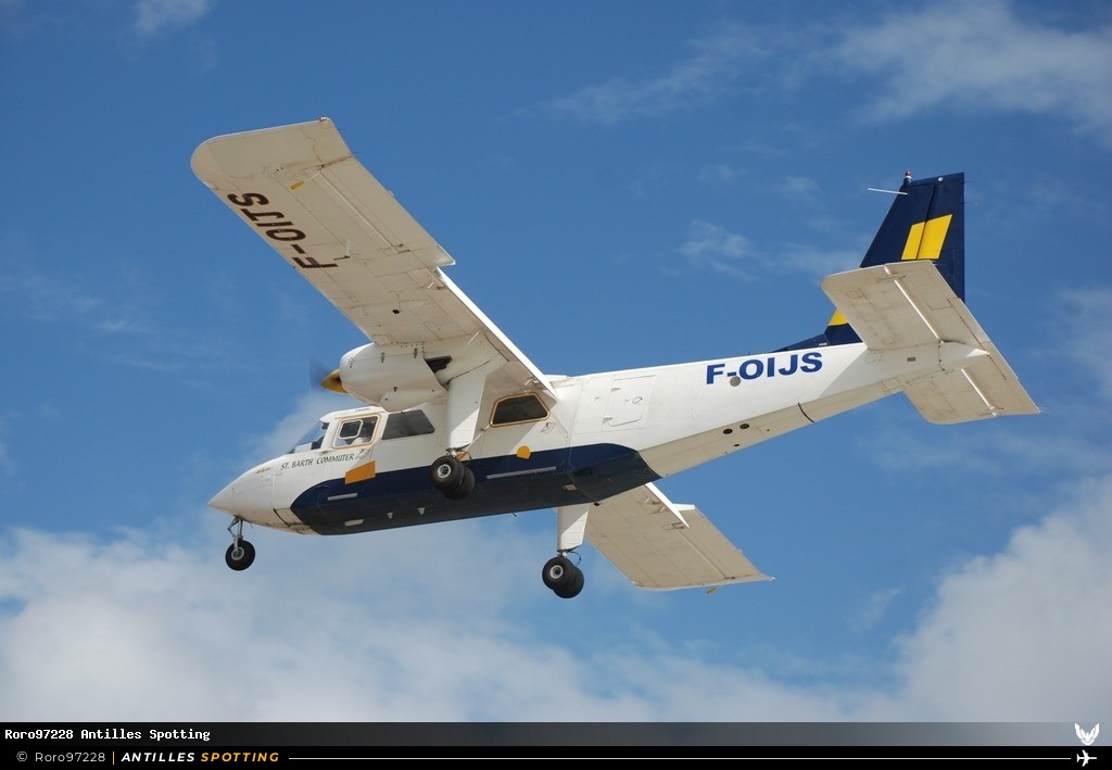 F-OIJS · Britten-Norman BN-2 Islander, St Barth Commuter, Sint Maarten – Princess Juliana