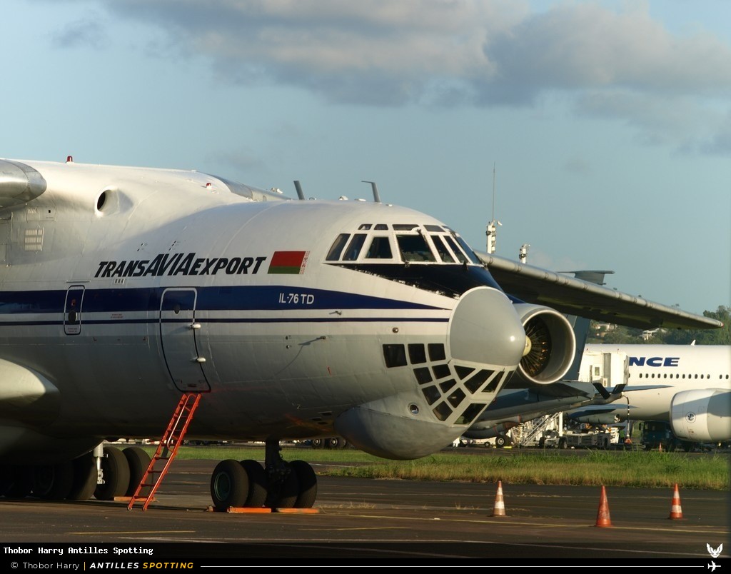 EW-78819 · Ilyushin Il-76, TransAviaExport, Martinique – Aimé Césaire