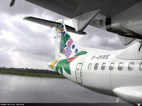 F-OIXE · ATR 45-500, Cayenne – Félix Éboué