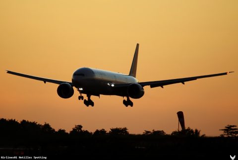 F-GSQS · Boeing 777-300ER, Martinique – Aimé Césaire