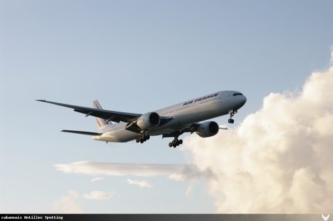 F-GSQS · Boeing 777-300ER, Martinique – Aimé Césaire