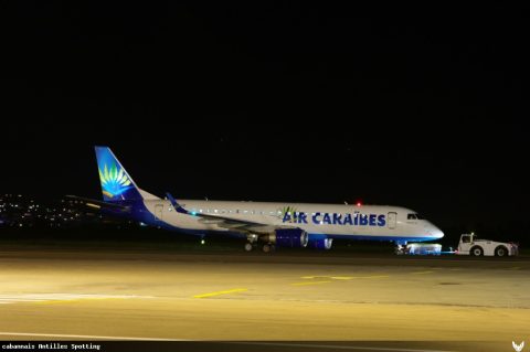 F-OSUD · Embraer E190, Martinique – Aimé Césaire