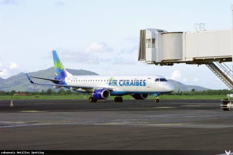 F-OSUD · Embraer E190, Martinique – Aimé Césaire
