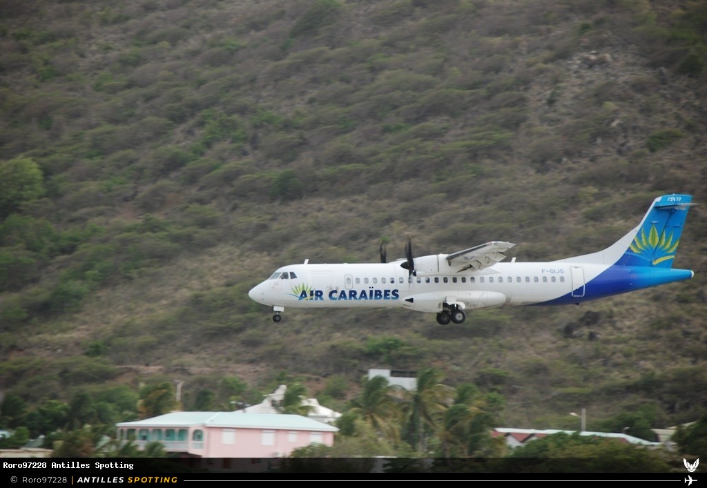 F-OIJG · ATR 72-500, Air Caraïbes, Grand-Case – L'Espérance