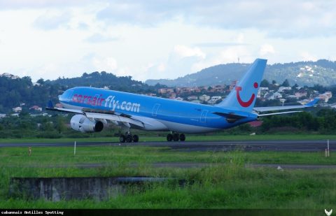 F-HBIL · Airbus A330-200, Martinique – Aimé Césaire