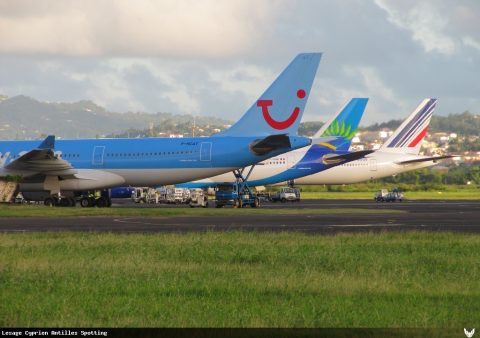 F-HCAT · Airbus A330-200, Martinique – Aimé Césaire